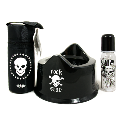 Rock Star Baby Tattoo Pirate TRIPLE подаръчен комплект